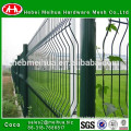 Low price pvc garden fence/ PVC wire mesh fence/powder coated wire mesh fence/pvc fence/metal fence with triangl factory